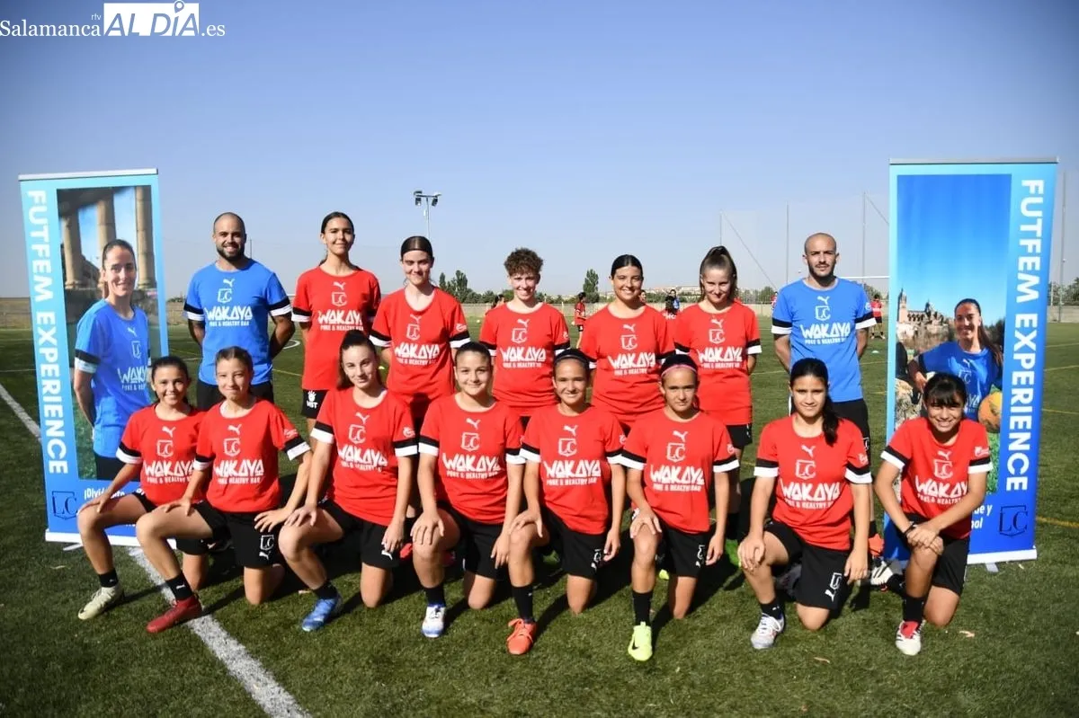 Futfem Experience, primer campus de fútbol para niñas en Salamanca, con Carmen Álvarez y Lauris Rodríguez