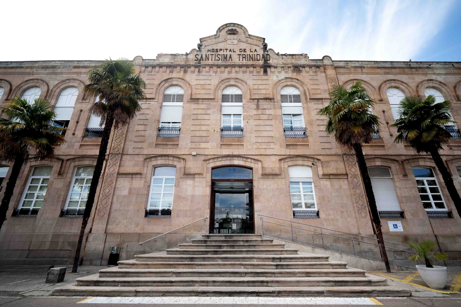 Fachada del Hospital Santísima Trinidad de Salamanca, que ya forma parte de este grupo empresarial