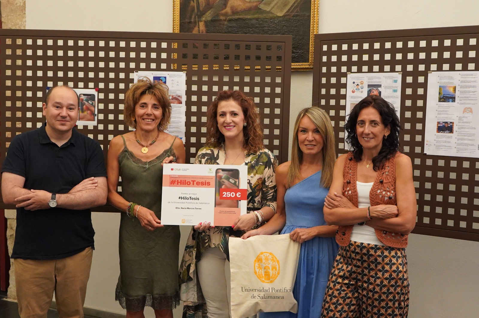 Nuria Marcos (UPSA) gana #HiloTesis con su tesis del ibérico