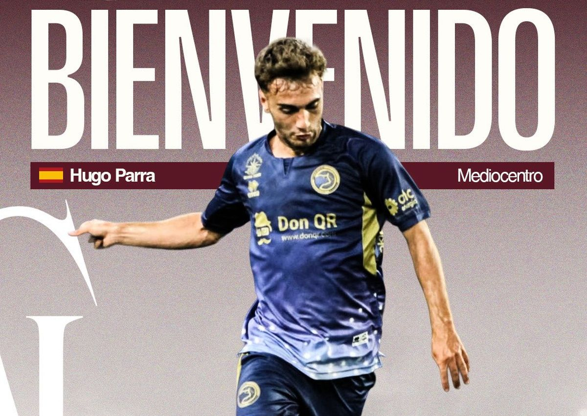 El Salamanca UDS ficha a Hugo Parra para la temporada 2025/26