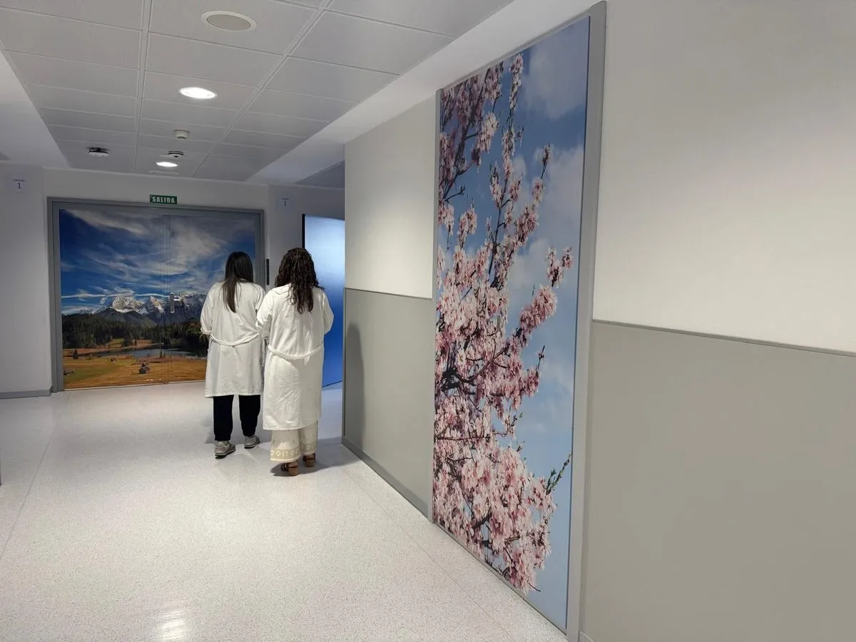 Planta de Psiquiatría del Hospital de Salamanca