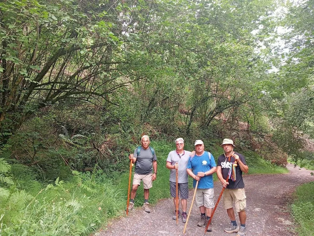 Foto 7 - Los mirobrigenses fans del Camino de Santiago completan la etapa Ir&uacute;n-Bilbao del Camino del Norte