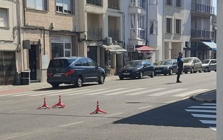 Revuelo en la Avenida de Béjar de Ciudad Rodrigo por una posible fuga de gas
