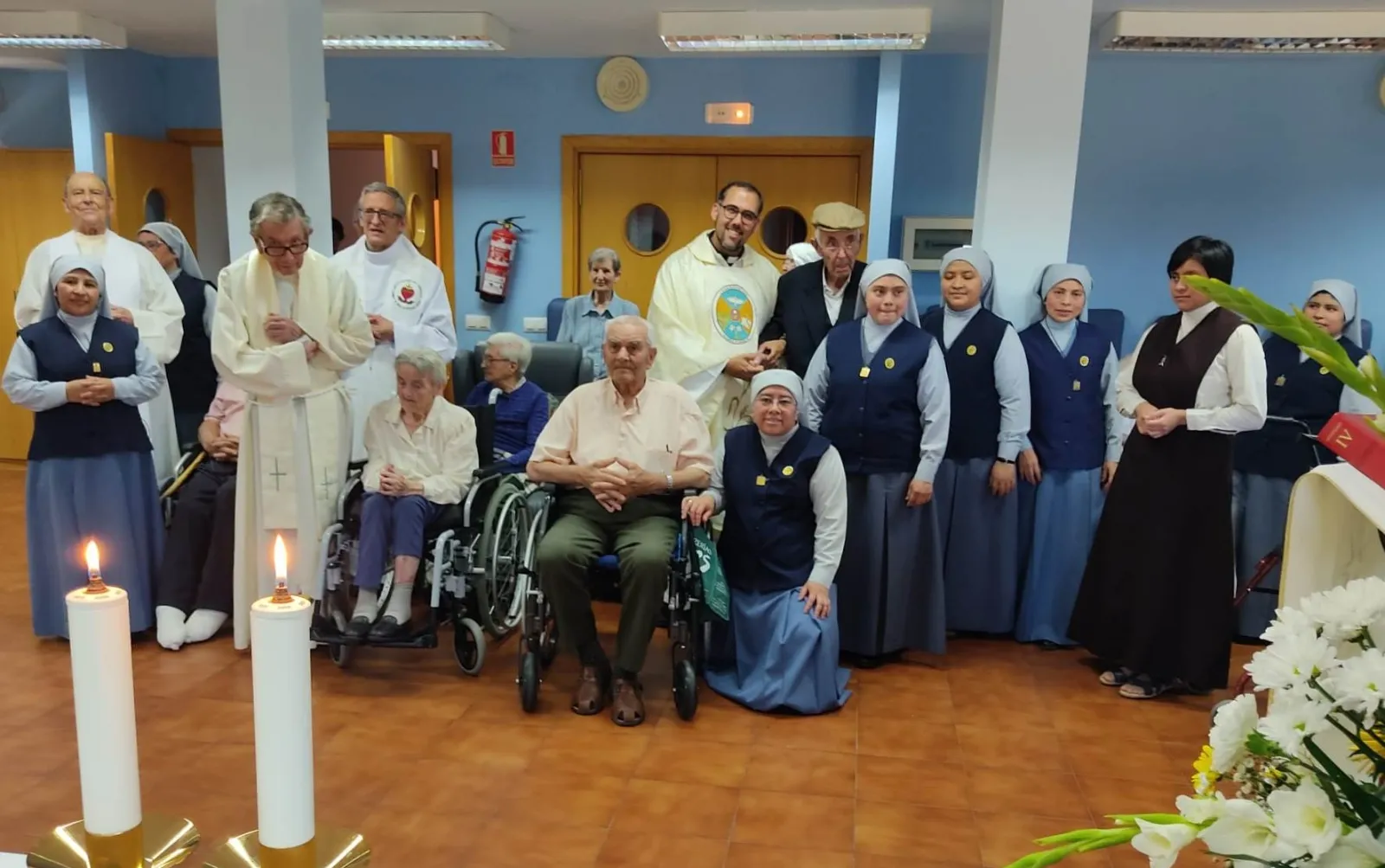 Foto 6 - Las Hermanas encargadas de la Casa Sacerdotal honran a Santa Marta