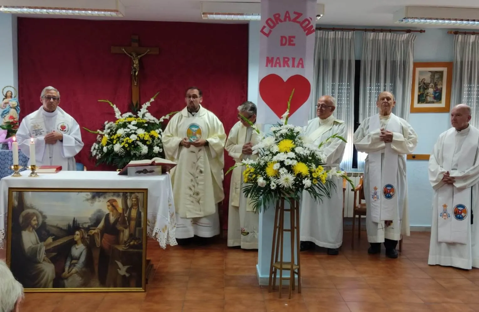 Foto 5 - Las Hermanas encargadas de la Casa Sacerdotal honran a Santa Marta