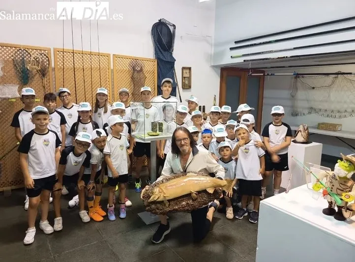 Foto 3 - El Campus de F&uacute;tbol del Alba de Tormes CF cierra una edici&oacute;n llena de deporte, visitas y diversi&oacute;n
