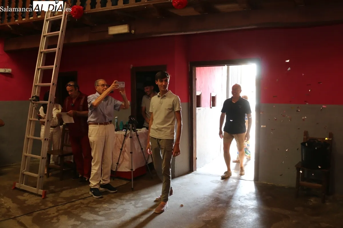 San Felices de los Gallegos homenajea y reconoce a su torero Àlvaro Rojo / CORRAL 