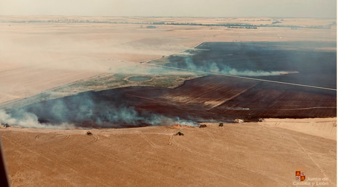 Malpartida Activa: El incendio fue un aviso a navegantes. Gracias a los agricultores se evitó un mal mayor. Hay que hacérselo mirar señores de la Diputación