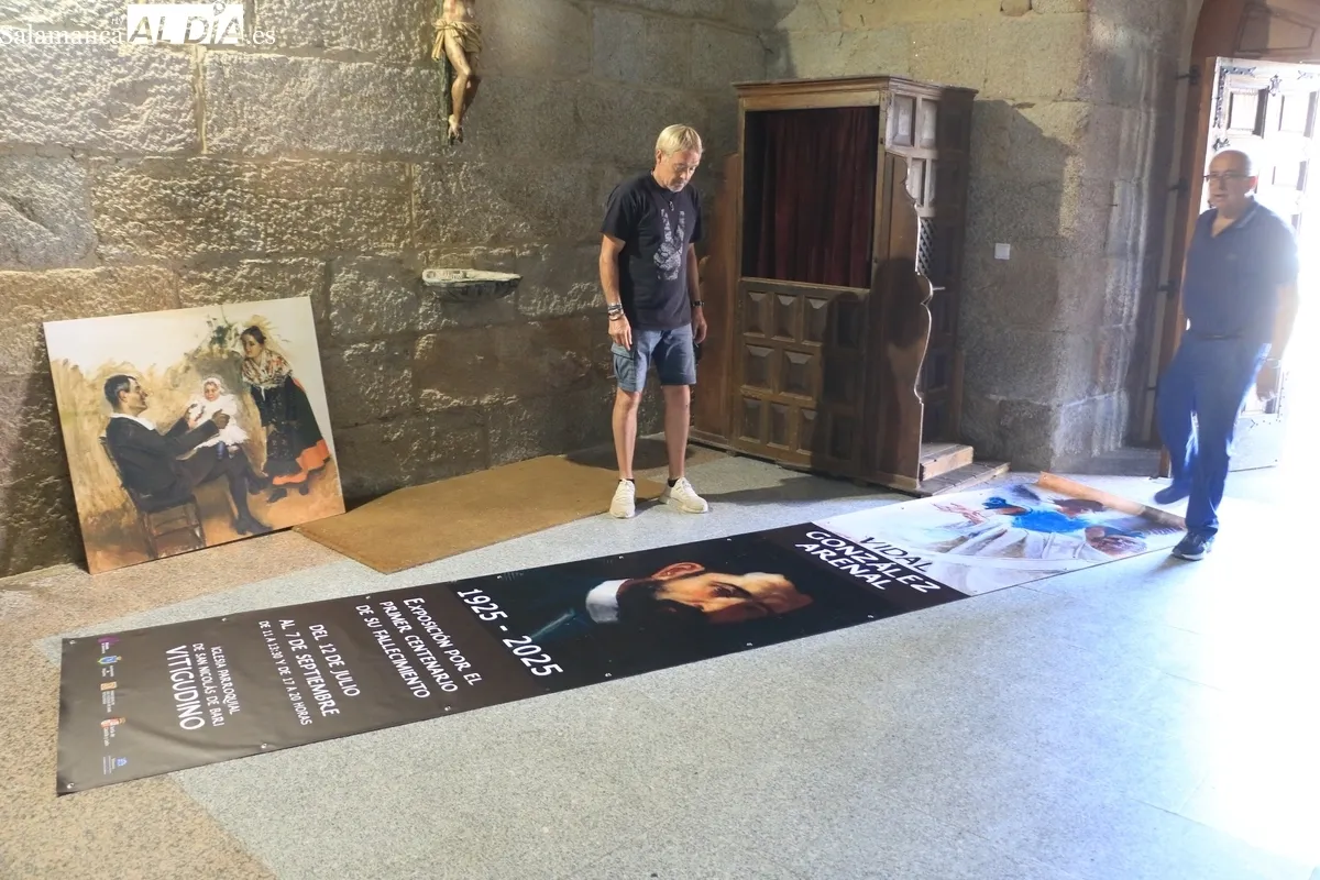 La muestra se podrá ver entre el 12 de julio y el 7 de septiembre en la iglesia parroquial de Vitigudino / CORRAL