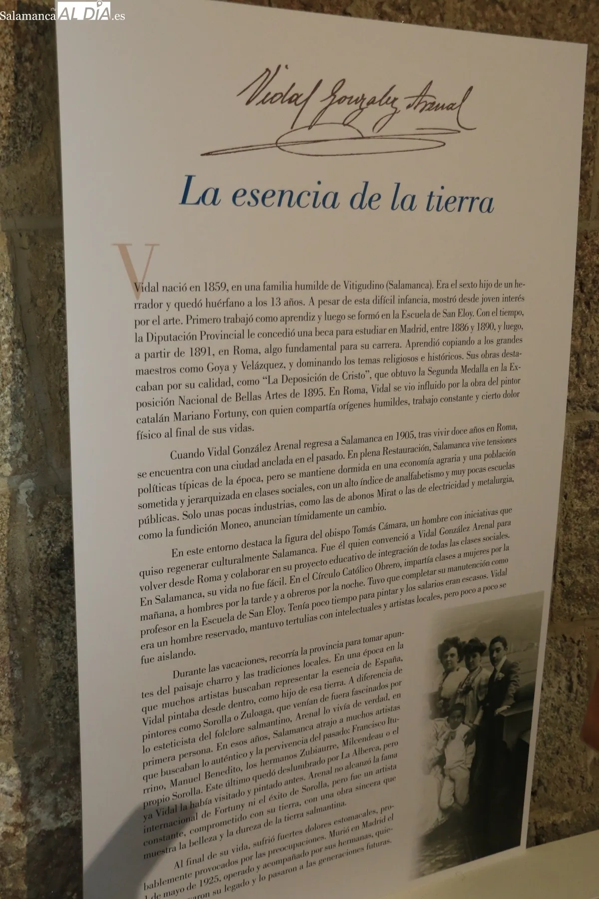 La muestra se podrá ver entre el 12 de julio y el 7 de septiembre en la iglesia parroquial de Vitigudino / CORRAL