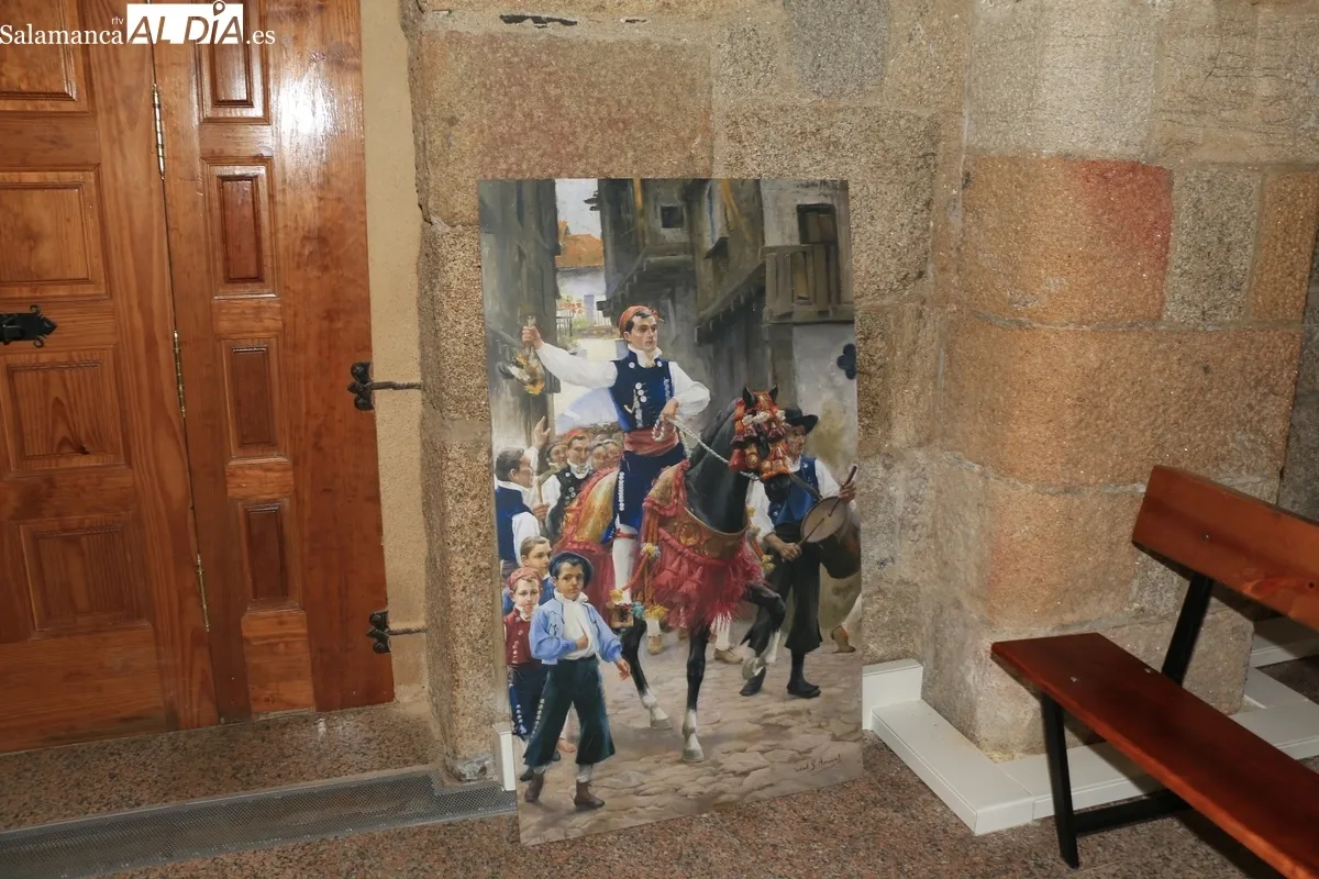 La muestra se podrá ver entre el 12 de julio y el 7 de septiembre en la iglesia parroquial de Vitigudino / CORRAL