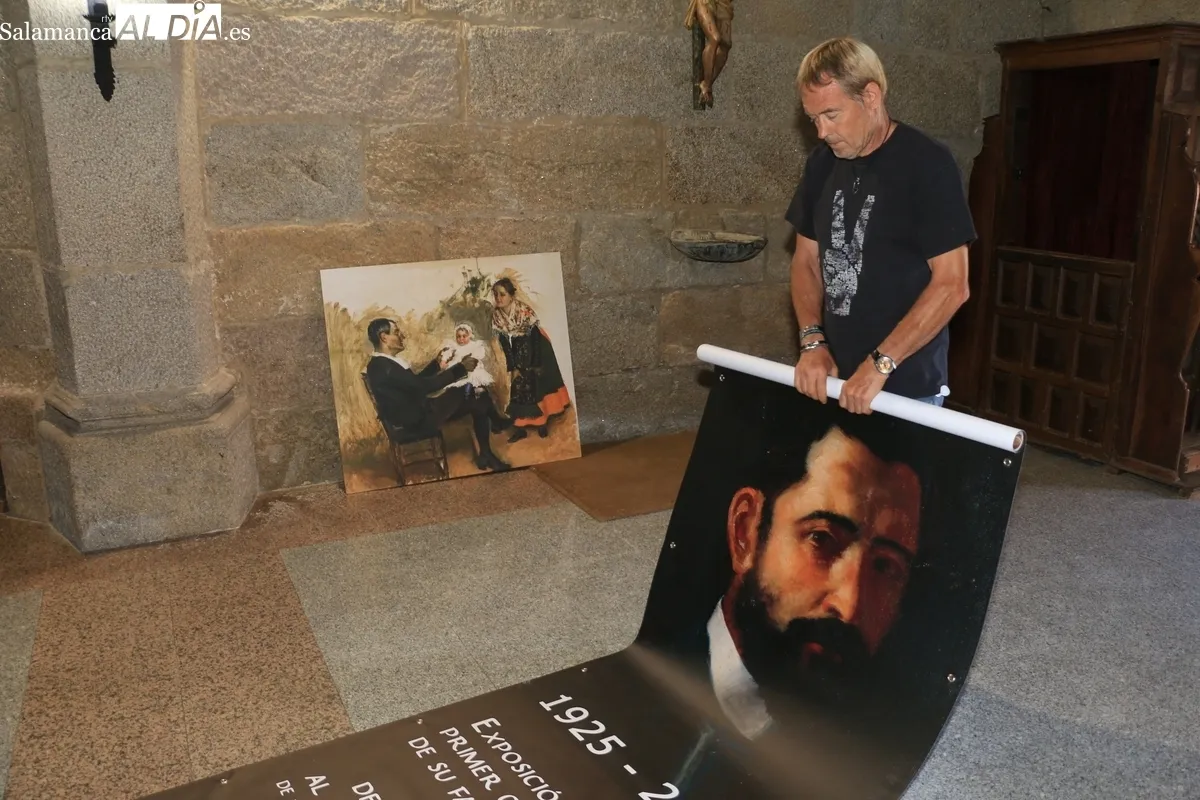 La muestra se podrá ver entre el 12 de julio y el 7 de septiembre en la iglesia parroquial de Vitigudino / CORRAL