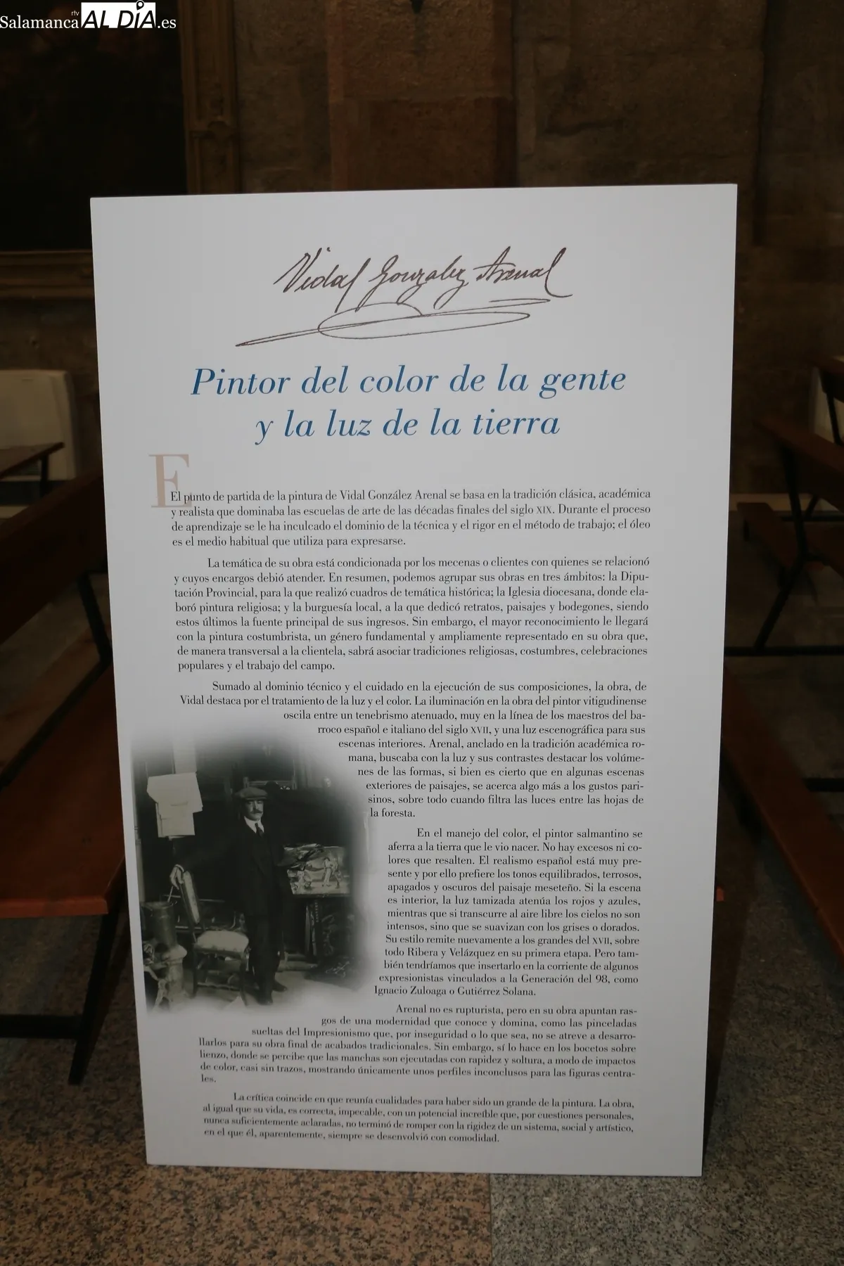 La muestra se podrá ver entre el 12 de julio y el 7 de septiembre en la iglesia parroquial de Vitigudino / CORRAL