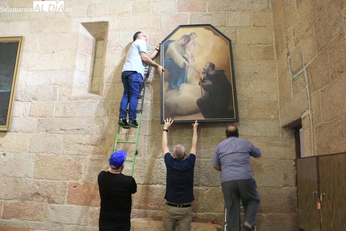 La muestra se podrá ver entre el 12 de julio y el 7 de septiembre en la iglesia parroquial de Vitigudino / CORRAL