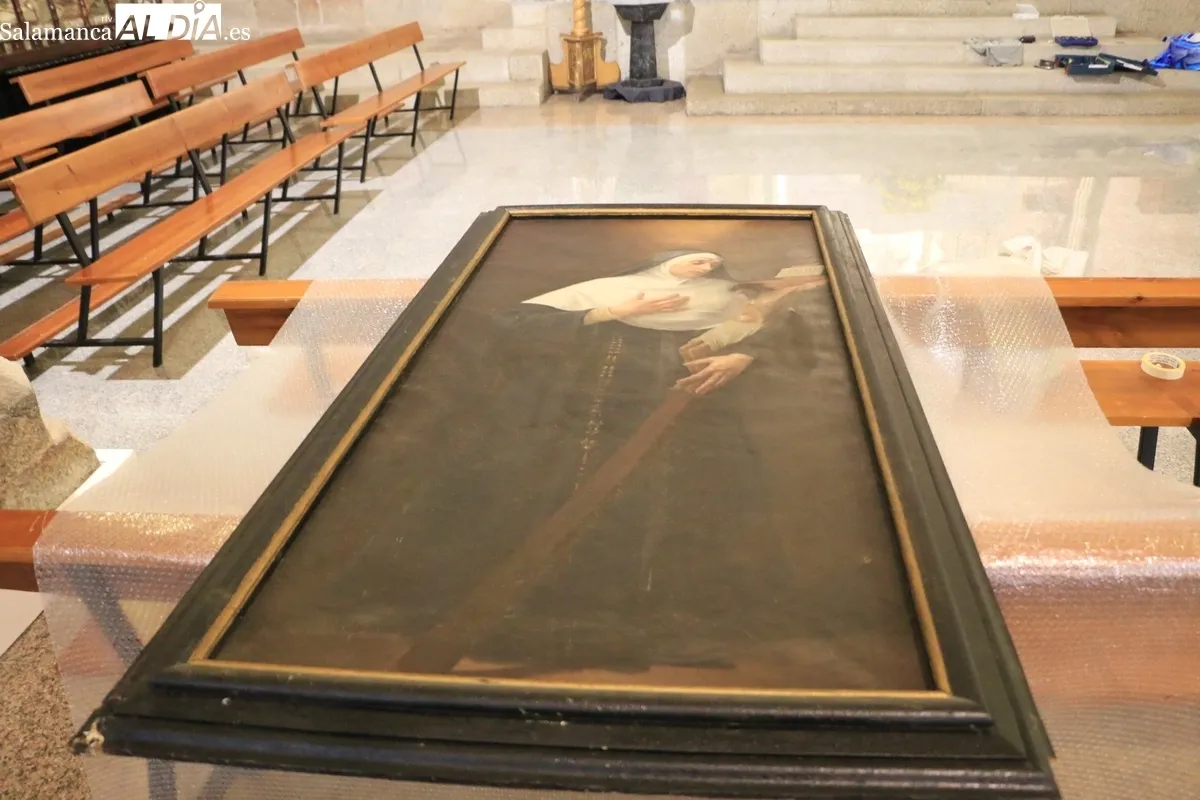 La muestra se podrá ver entre el 12 de julio y el 7 de septiembre en la iglesia parroquial de Vitigudino / CORRAL