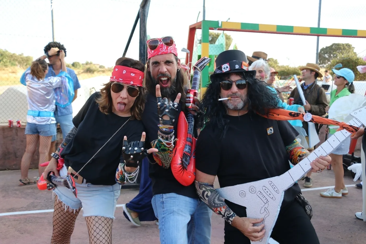 El desfile de disfraces de las fiestas de San Cristóbal en Guadramiro llegó el año pasado para quedarse / CORRAL 