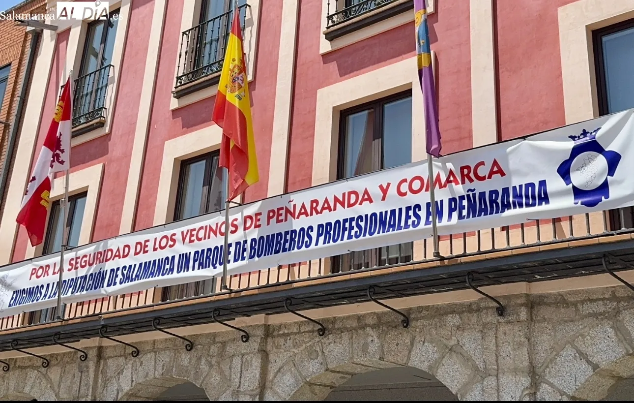 Foto 2 - Pe&ntilde;aranda se manifestar&aacute; por la llegada de bomberos al parque local el 31 de julio, llamando a participar a toda la comarca