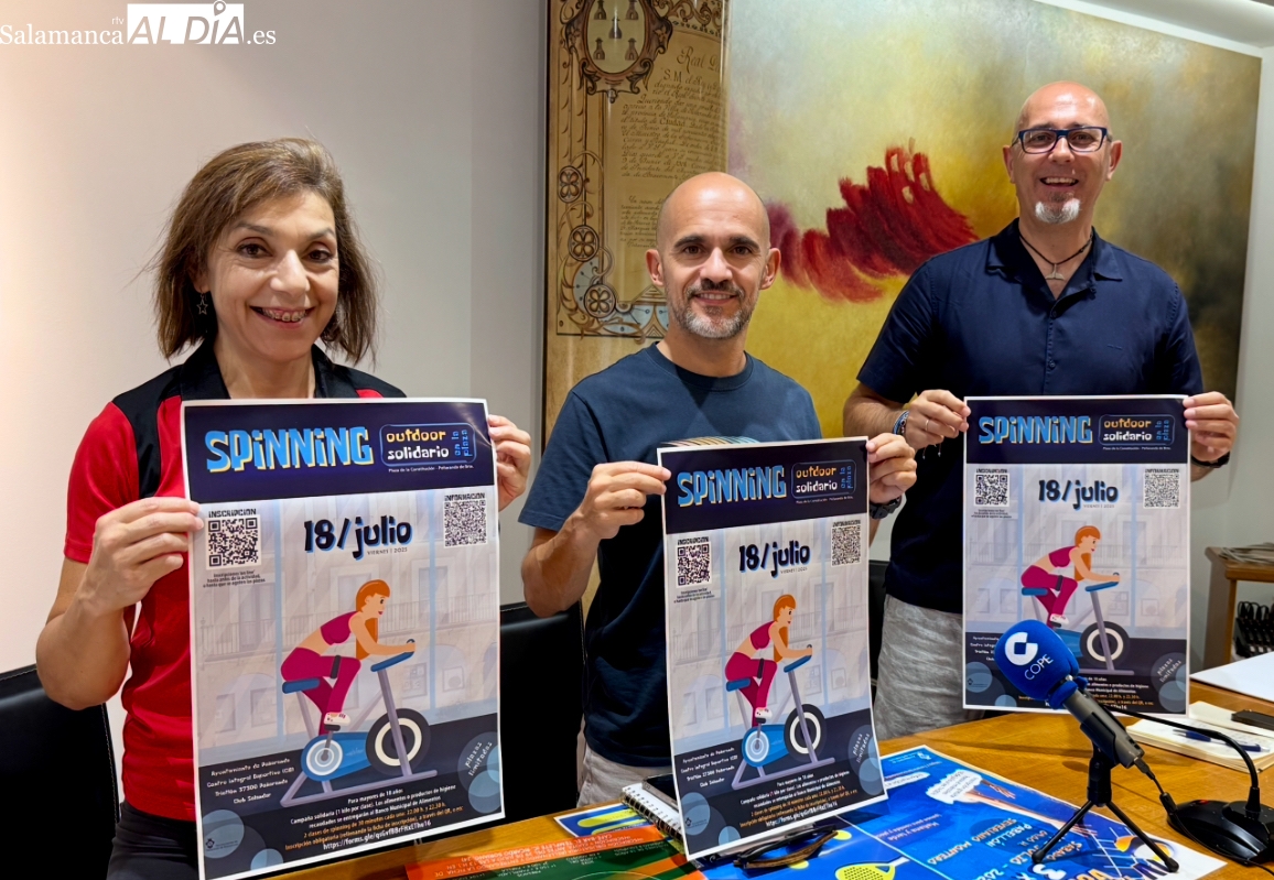 Vuelve el ‘Spining Outdoor Solidario’ con mayor participación y doble sesión por una buena causa