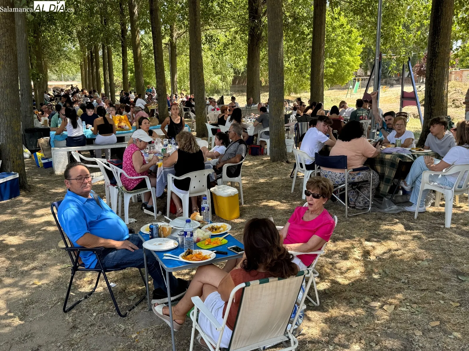 Foto 4 - Paella solidaria para cerca de 700 personas despide las fiestas patronales en Santiago de la Puebla