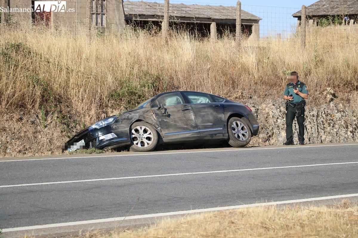 Accidente en Vitigudino: una herida por un deslumbramiento