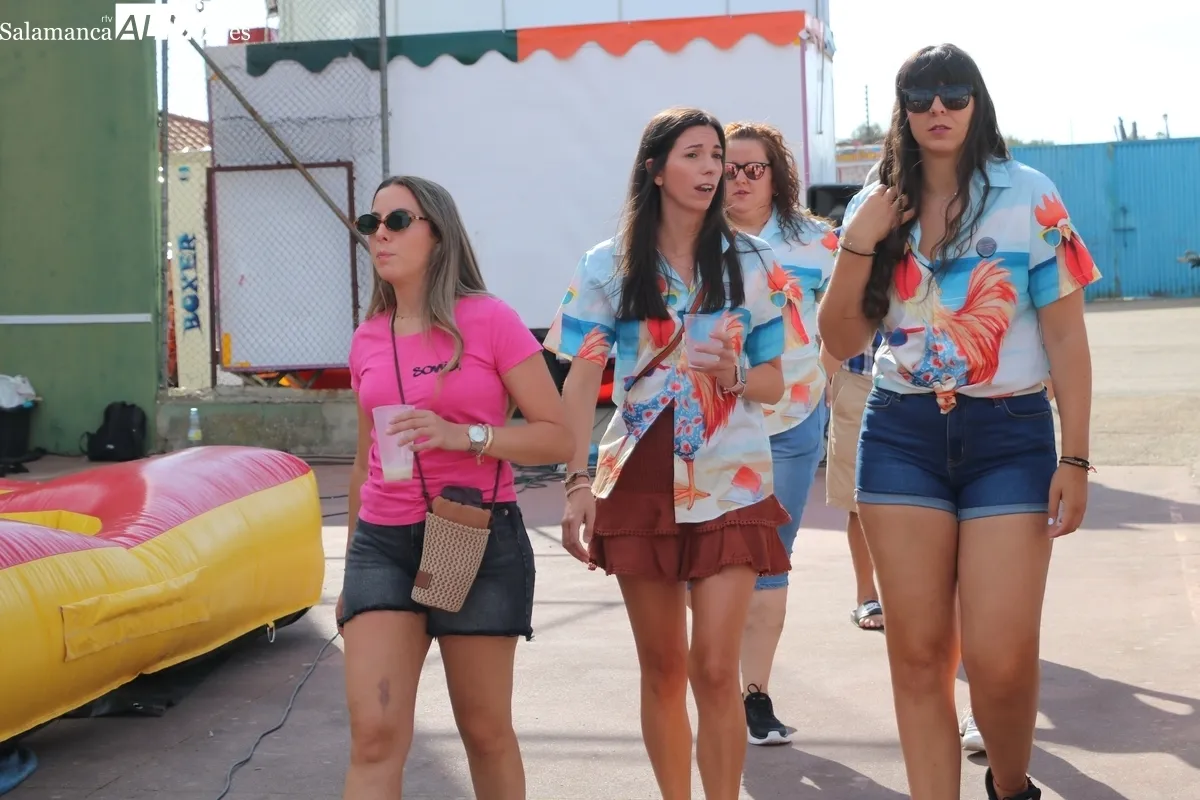 Divertido Gran Prix de peñas organizado en Villasbuenas por Encierros Infantiles Huertos / CORRAL
