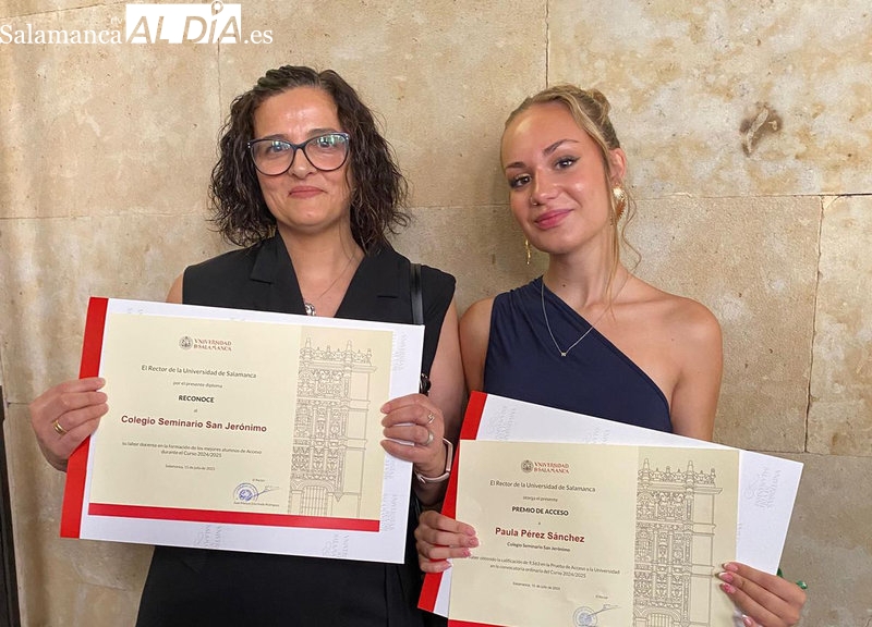 Premios EBAU USAL: una alumna de Alba entre los 100 mejores
