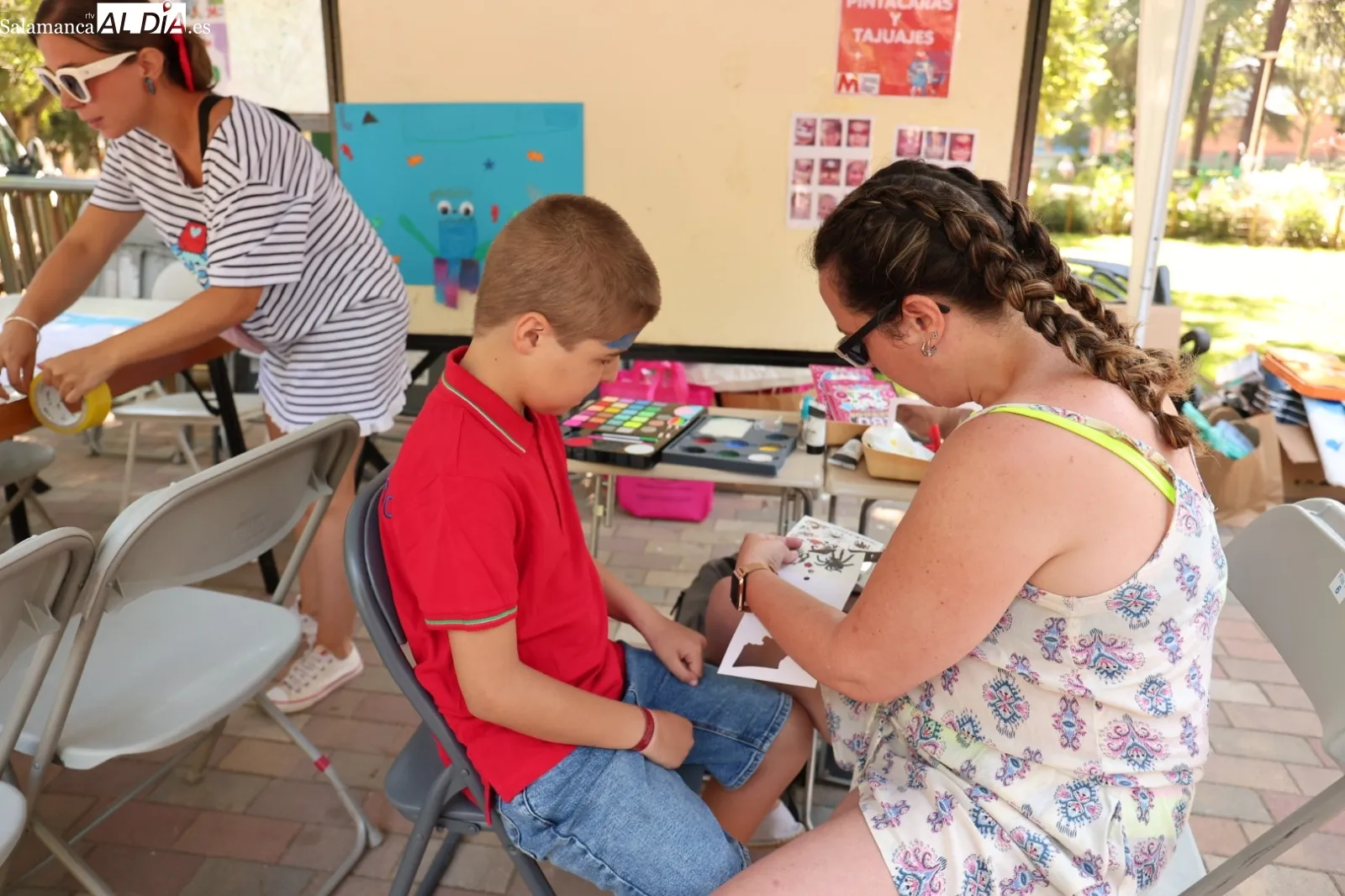 'Mójate por la esclerosis' en La Alamedilla | Fotos: David Sañudo