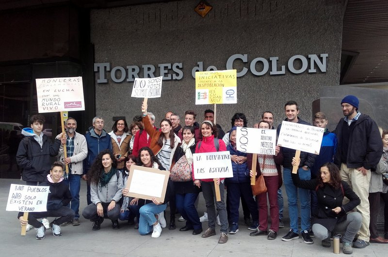 Manifestación en Madrid por el mundo rural el 5 de octubre