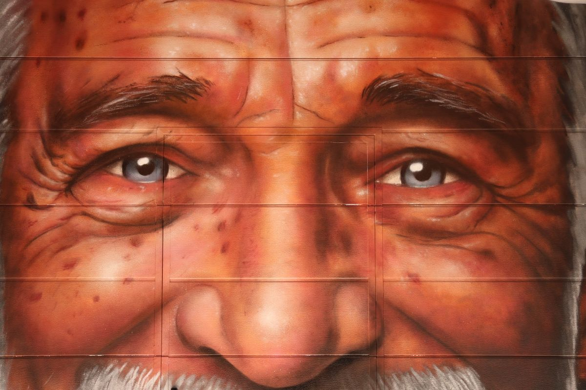 Mural en el barrio del Oeste, Salamanca