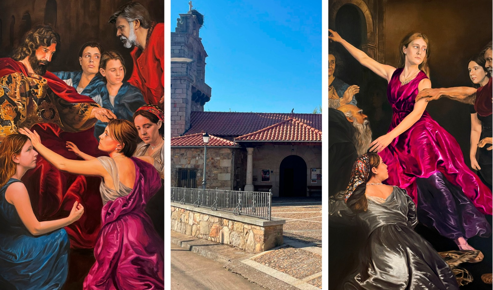 Este sábado se descubrirán los nuevos lienzos y serigrafías de la Parroquia de El Maíllo