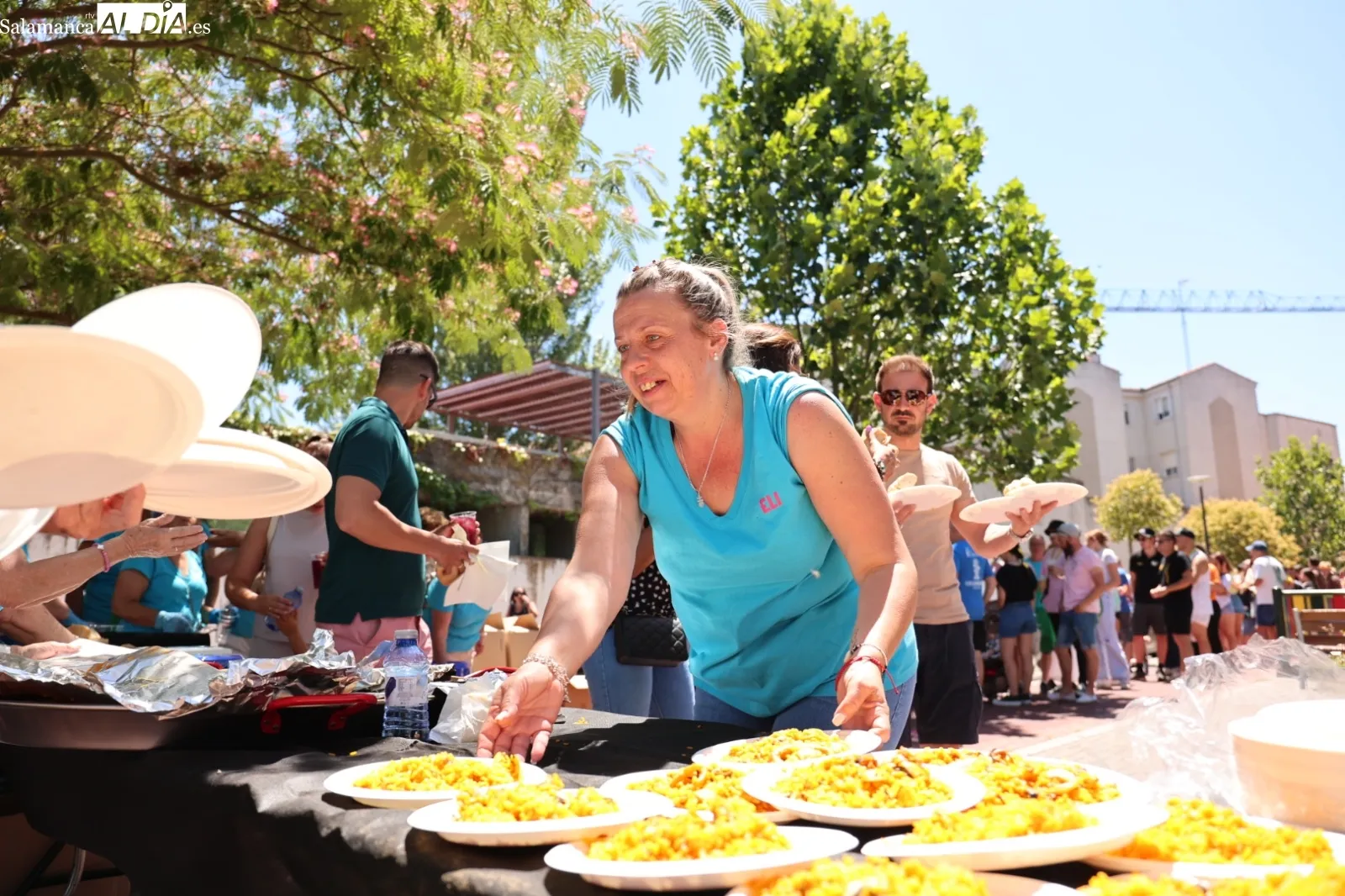 Paella popular en Santa Marta | Fotos: David Sañudo
