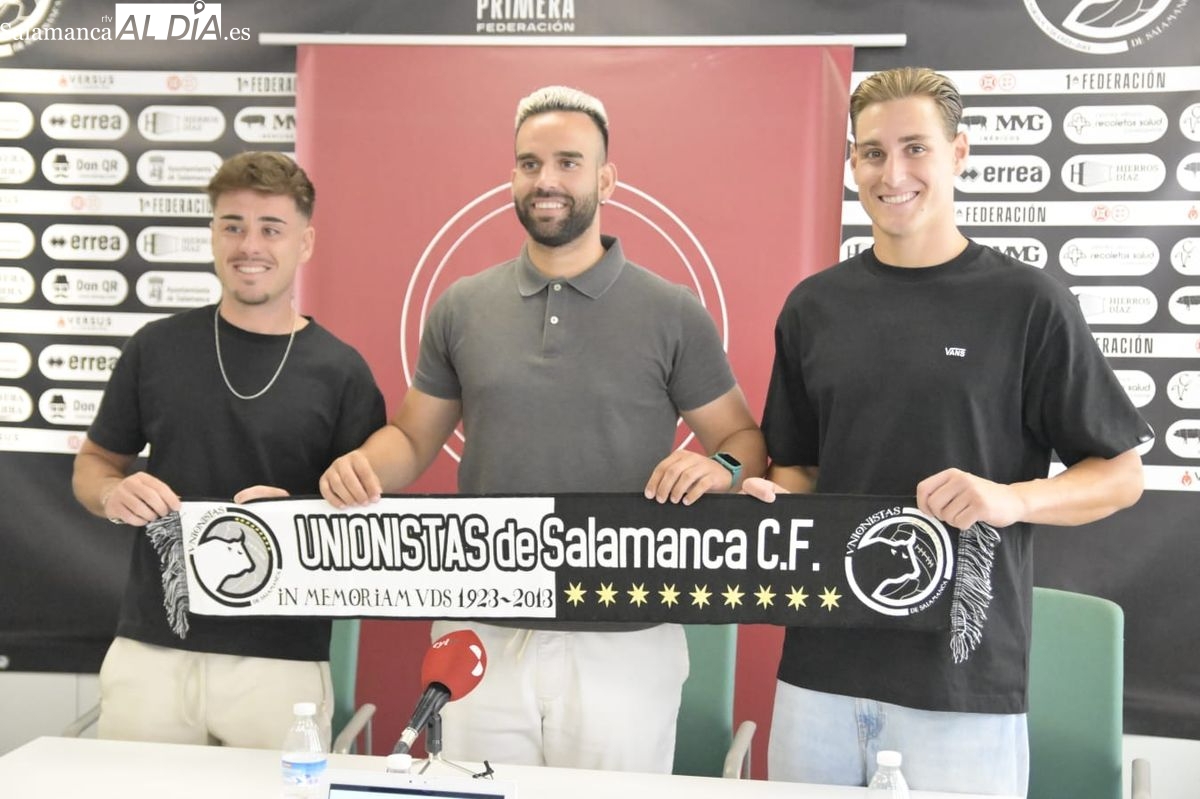 Fichajes Unionistas: Olmedo y Marino, presentados para la 24/25