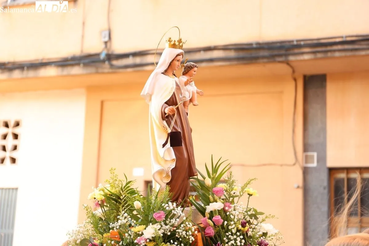 Procesión de la Virgen del Carmen en Santa Marta. Foto: David Sañudo