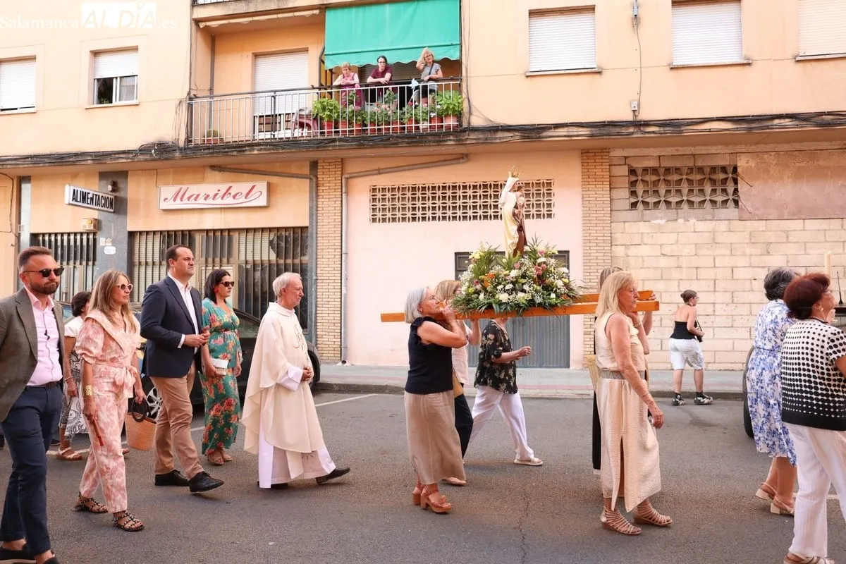 Procesión de la Virgen del Carmen en Santa Marta. Foto: David Sañudo