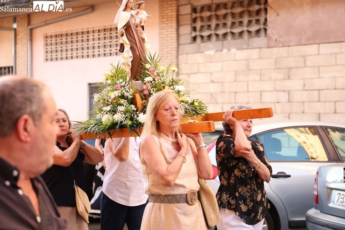 Procesión de la Virgen del Carmen en Santa Marta. Foto: David Sañudo
