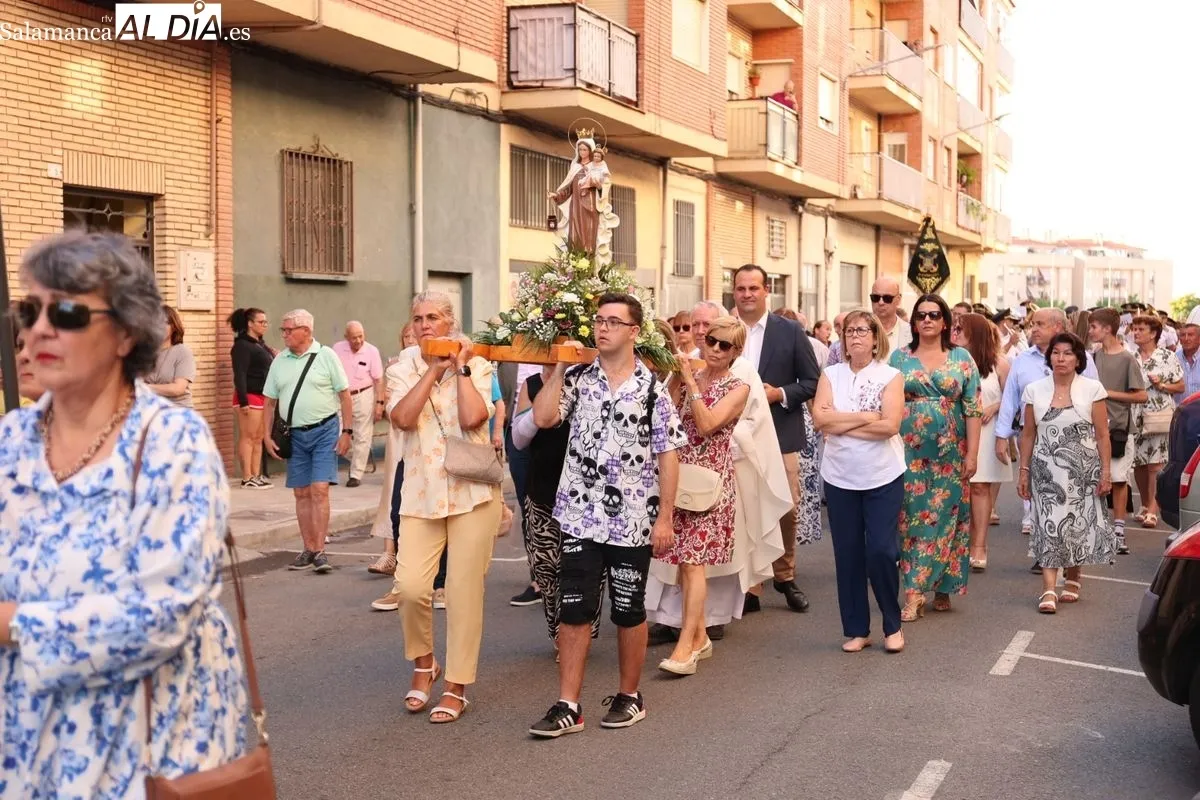 Procesión de la Virgen del Carmen en Santa Marta. Foto: David Sañudo