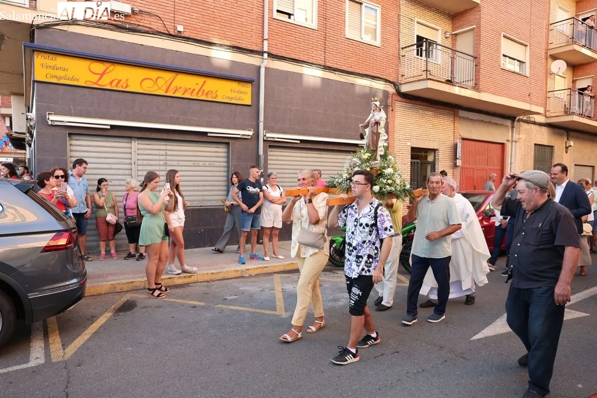 Procesión de la Virgen del Carmen en Santa Marta. Foto: David Sañudo