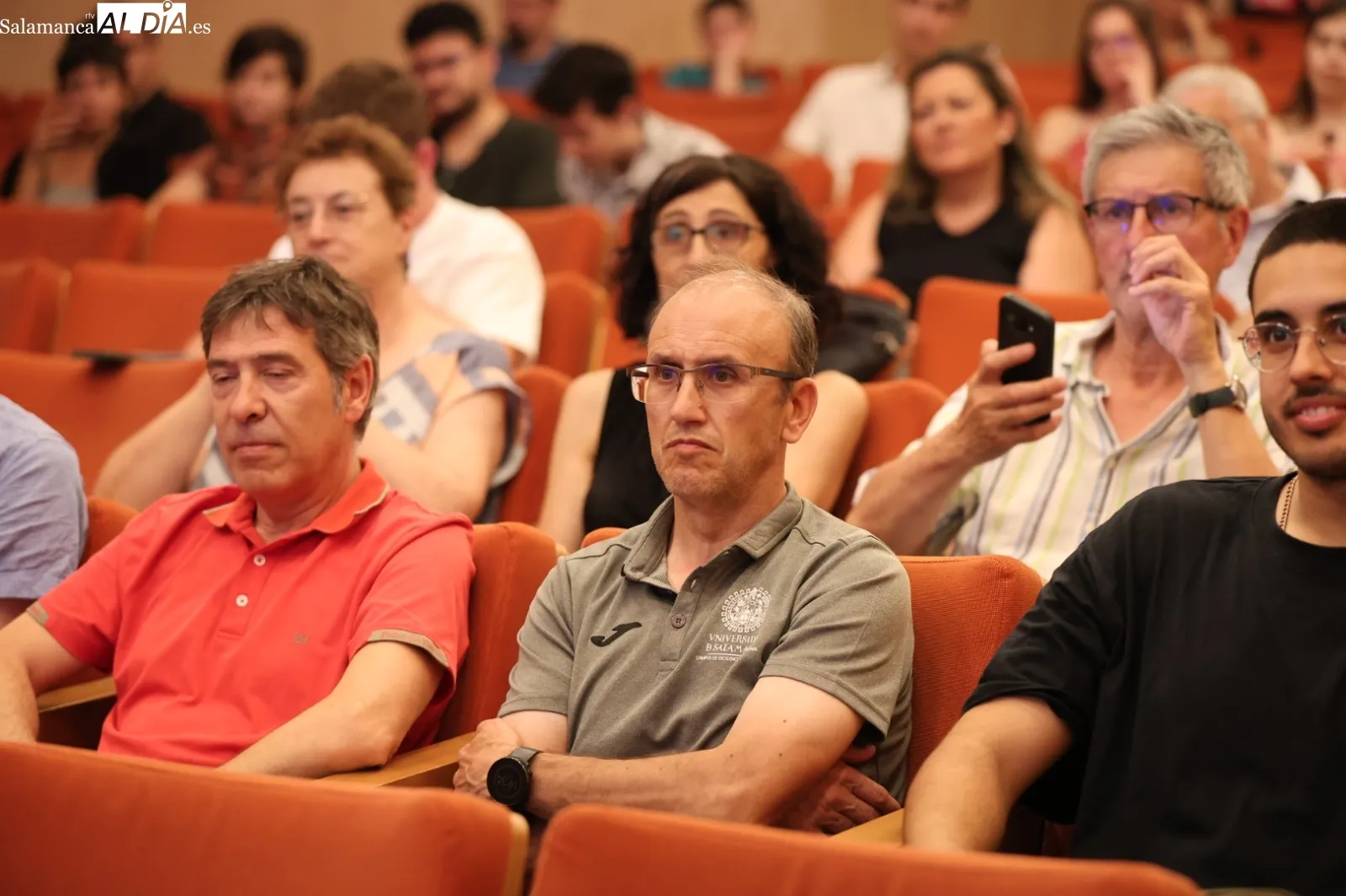 Richard Henderson, Premio Nobel de Química, en Salamanca | Fotos: David Sañudo