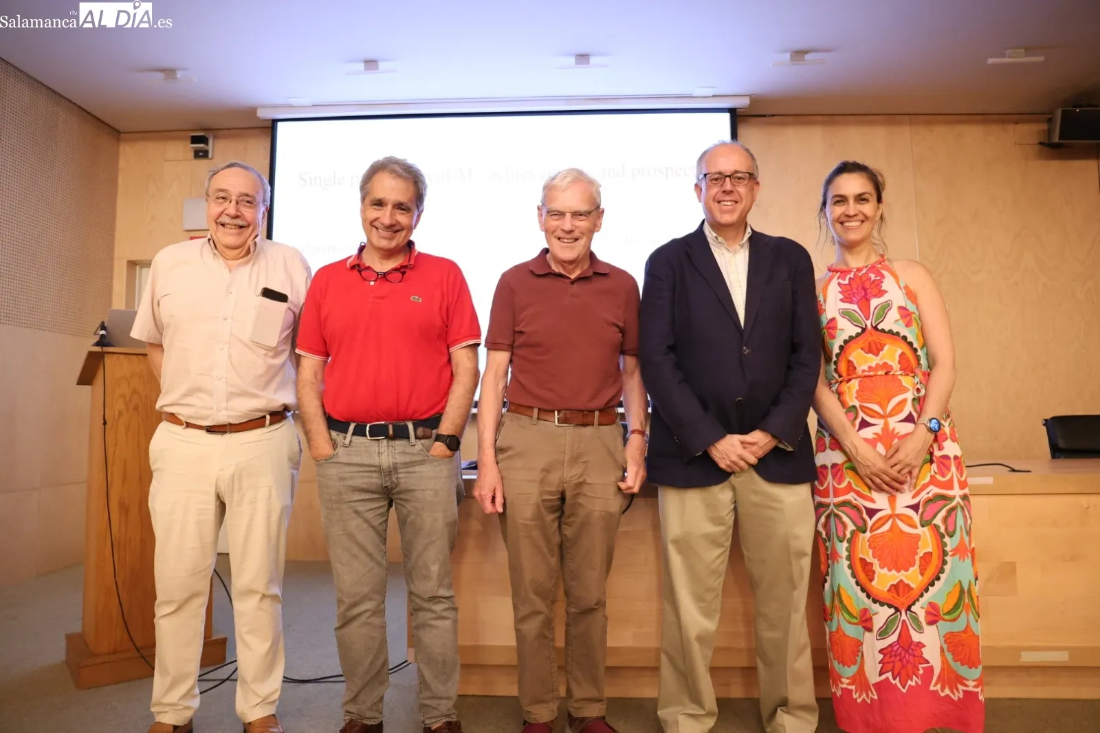 Richard Henderson, Premio Nobel de Química, en Salamanca | Fotos: David Sañudo
