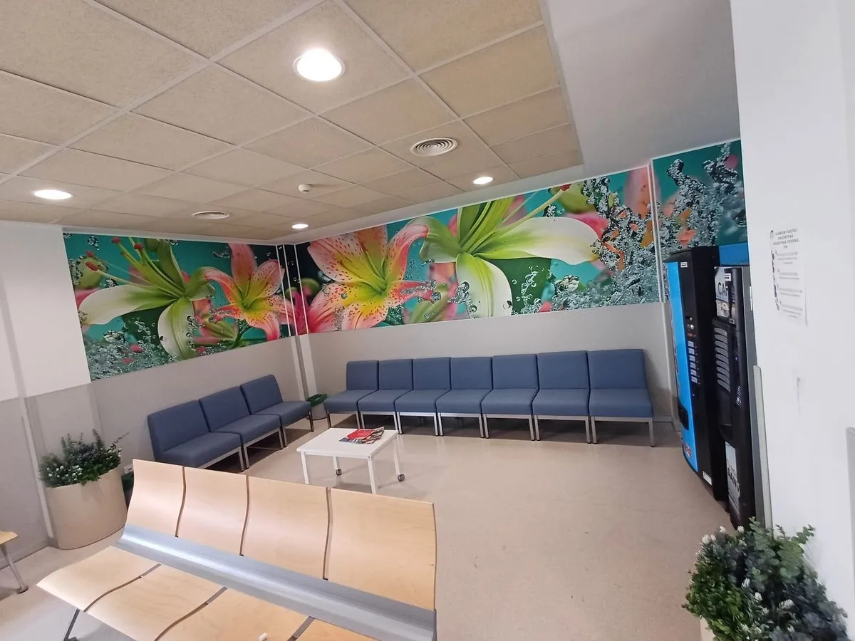 Sala de espera del Hospital de Día Oncohematológico