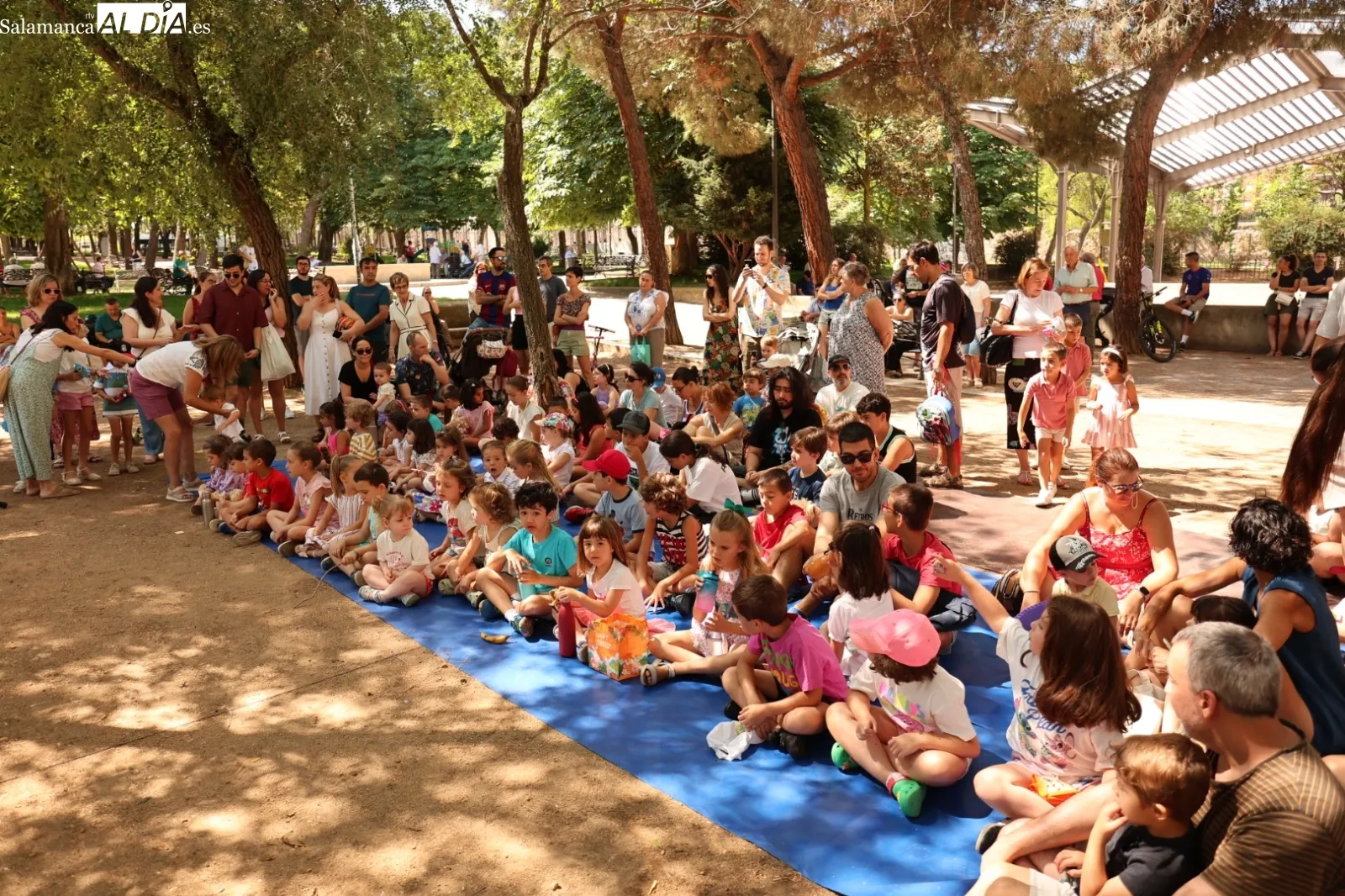 Teatro familiar en el Parque Picasso | Fotos: David Sañudo