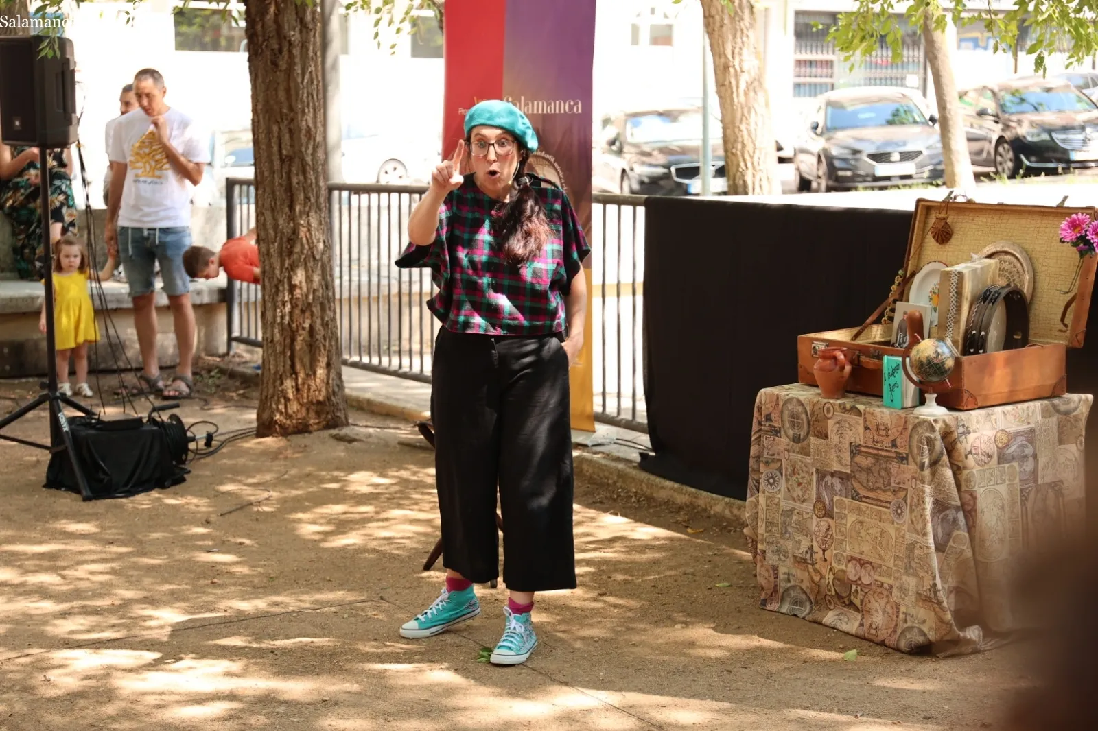 Teatro familiar en el Parque Picasso | Fotos: David Sañudo