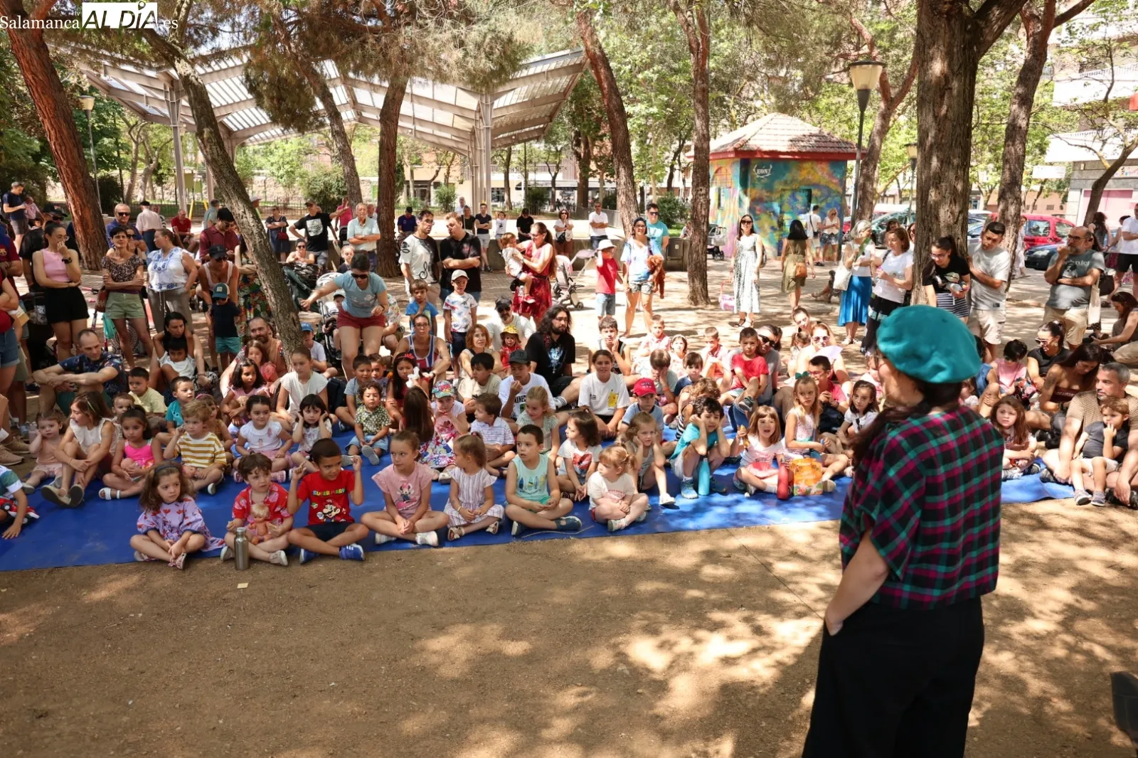 Teatro familiar en el Parque Picasso | Fotos: David Sañudo