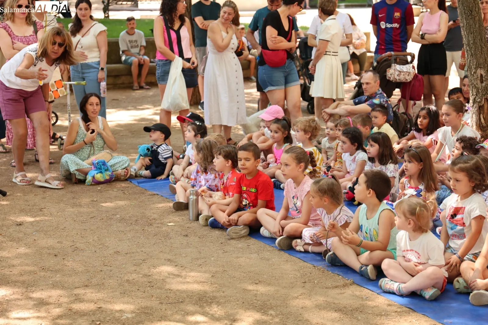 Teatro familiar en el Parque Picasso | Fotos: David Sañudo