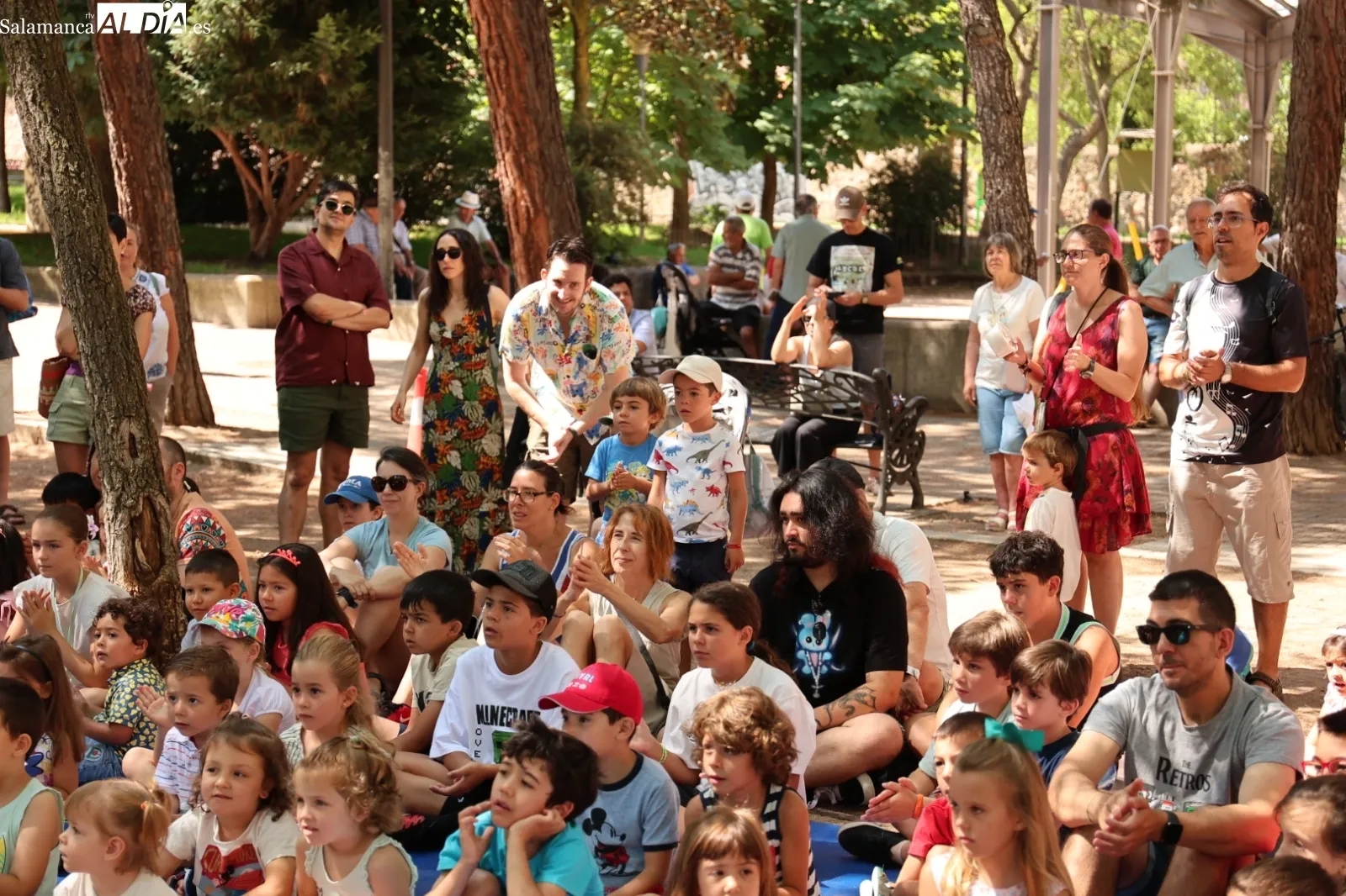 Teatro familiar en el Parque Picasso | Fotos: David Sañudo