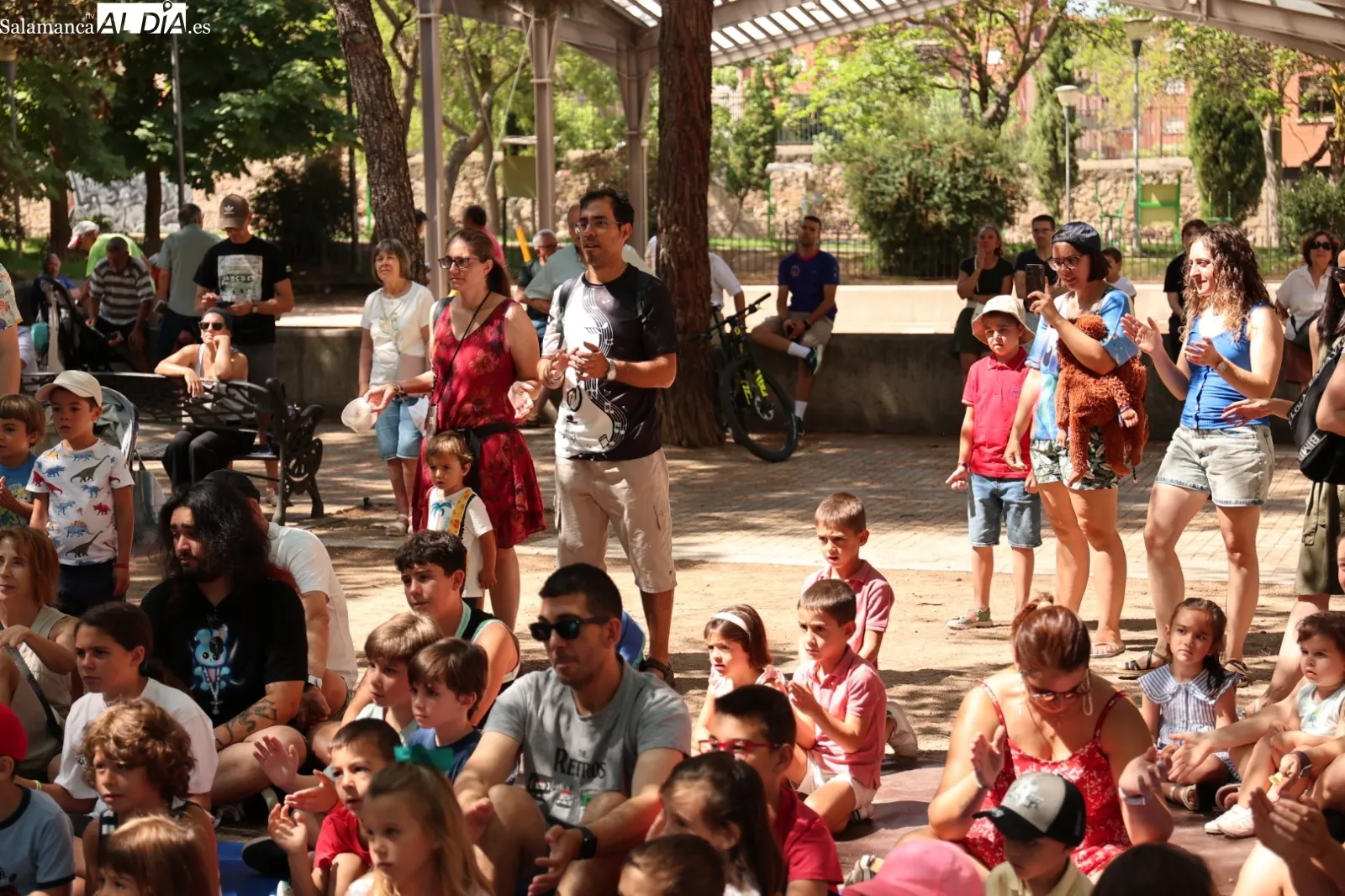 Teatro familiar en el Parque Picasso | Fotos: David Sañudo