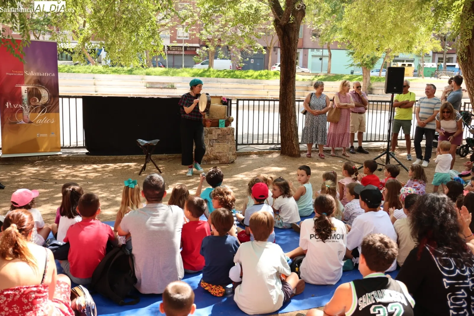Teatro familiar en el Parque Picasso | Fotos: David Sañudo