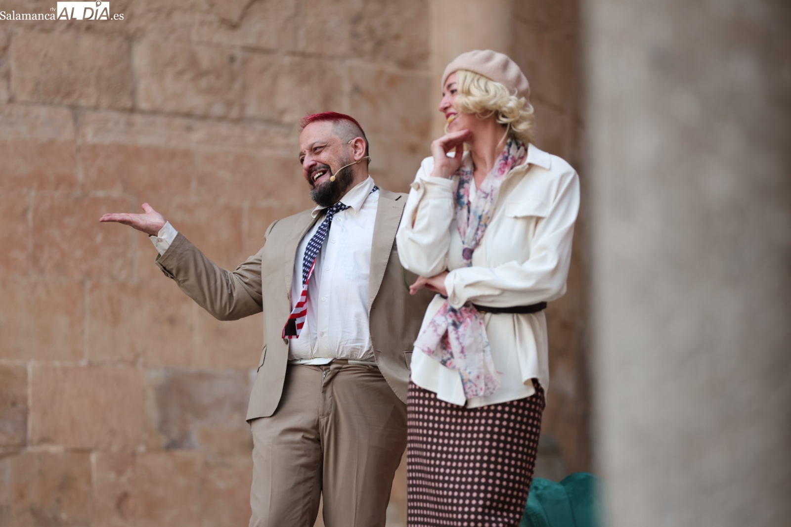 Carmen Martín Gaite revive en el Patio Chico de Salamanca