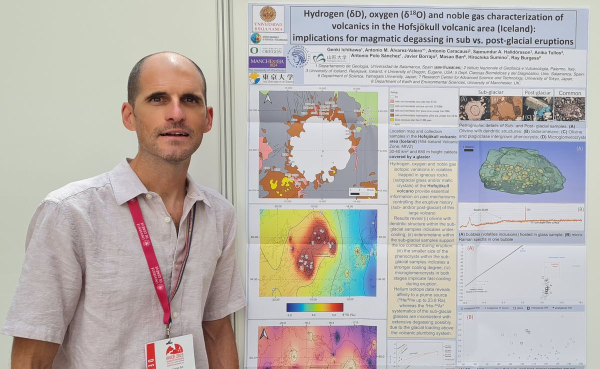 VÍDEO | La USAL data el origen del volcán más activo de la Antártida