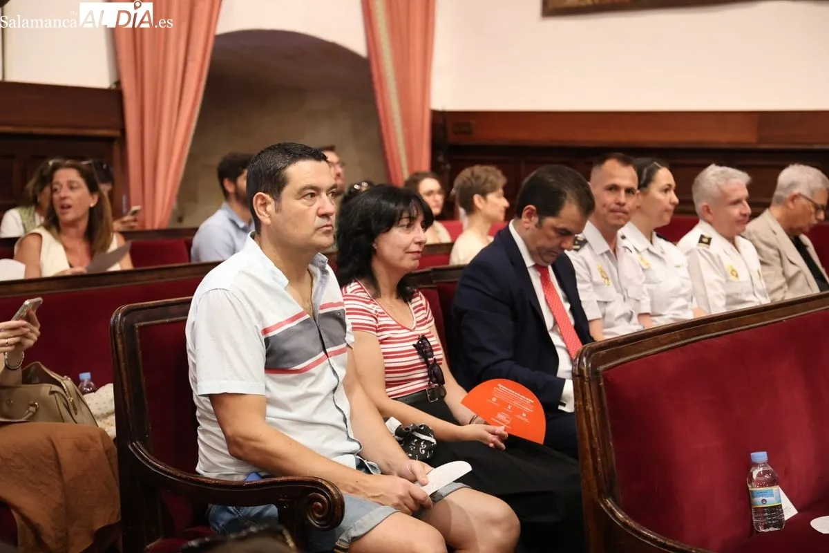 Inauguración en el Paraninfo de los Cursos Internacionales de Verano de la Universidad de Salamanca. Foto de David Sañudo